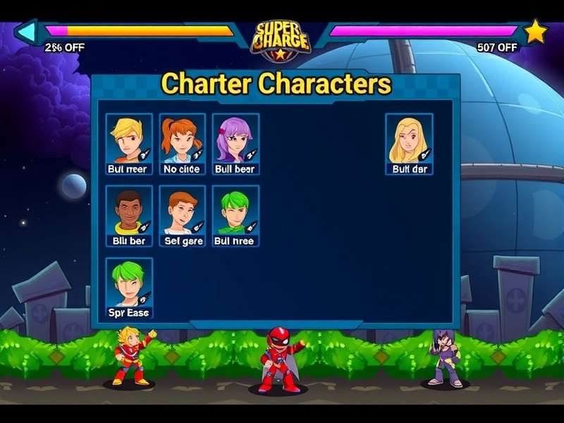 Super Charge Game Screenshot